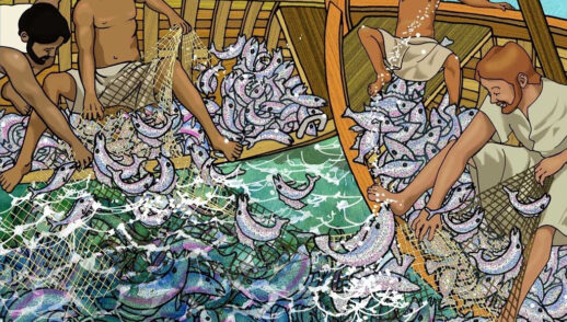 Cast Your Net On The Right Side Of The Boat