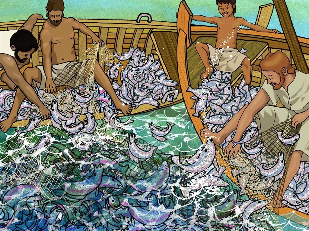 Cast Your Net On The Right Side Of The Boat